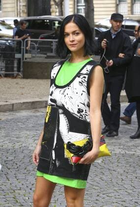 Leigh Lezark CELEBRITES : Modenschau Miu Miu - Pret a Porter Printemps Ete 2016 - 07 10 2015 GwendolineLeGoffx 