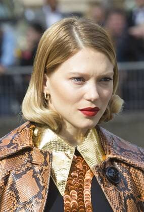 Lea Seydoux CELEBRITES : Modenschau Miu Miu - Pret a Porter Printemps Ete 2016 - 07 10 2015 GwendolineLeGoffx 