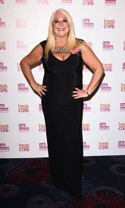 The Breast Cancer Care Fashion Show 2015 London, UK. Vanessa Feltz at The Breast Cancer Care Fashion Show at Grosvenor House, Park Lane, London on Wednesday 7 October 2015. LMK392 -58339-081015 