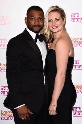 The Breast Cancer Care Fashion Show 2015 London, UK. JB Gill and Chloe Tangney at The Breast Cancer Care Fashion Show at Grosvenor House, Park Lane, London on Wednesday 7 October 2015. LMK392 -58339-081015 