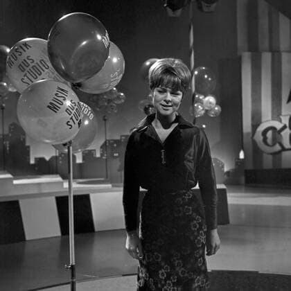Musik aus Studio B, Musiksendung, Deutschland 1966, Gaststar: Cornelia Froboess Copyright: Roba SiegfriedxPilz UnitedArchives15742