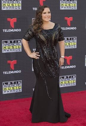 Oct. 8, 2015 - Hollywood, California, U.S - Angelica Vale on the Red Carpet of the Latin American Music Awards held on Thursday October 8, 2015 at the Dolby Theatre in Hollywood, California. Hollywood U.S. - ZUMAp124