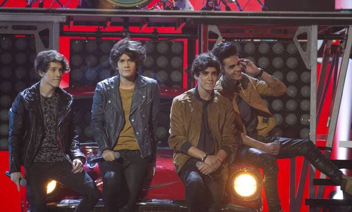 Oct. 8, 2015 - Hollywood, CALIFORNIA, USA - CD9 performs at the Latin American Music Awards, Thursday 08 October 2015, at Dolby Theater In Hollywood, California. .ARMANDO ARORIZO Hollywood USA - ZUMAa60_