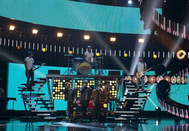 Oct. 8, 2015 - Hollywood, CALIFORNIA, USA - CD9 performs at the Latin American Music Awards, Thursday 08 October 2015, at Dolby Theater In Hollywood, California. .ARMANDO ARORIZO Hollywood USA - ZUMAa60_