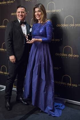 Eva Revuelta en los Premios Dedales de Oro 2015 en Madrid. 588 cordon press Eva Revuelta at the Dedales de Oro Awards 2015 in Madrid. Cordon Press 