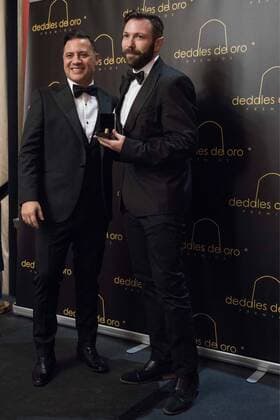 Miguel Martin en los Premios Dedales de Oro 2015 en Madrid. 588 cordon press Miguel Martin at the Dedales de Oro Awards 2015 in Madrid. Cordon Press 