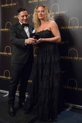 Sonia Dominguez en los Premios Dedales de Oro 2015 en Madrid. 588 cordon press Sonia Dominguez at the Dedales de Oro Awards 2015 in Madrid. Cordon Press 