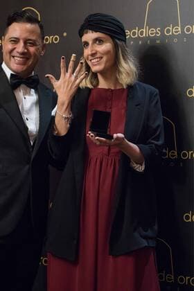 Eulalia Mateos en los Premios Dedales de Oro 2015 en Madrid. 588 cordon press Eulalia Mateos at the Dedales de Oro Awards 2015 in Madrid. Cordon Press 