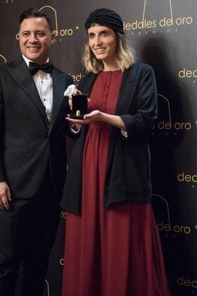 Eulalia Mateos en los Premios Dedales de Oro 2015 en Madrid. 588 cordon press Eulalia Mateos at the Dedales de Oro Awards 2015 in Madrid. Cordon Press 