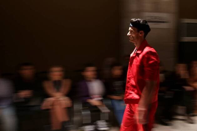 Oct. 11, 2015 - Lisbon, Portugal - The Polish fashion designer Piotr Drzal presents the Spring Summer 2016 creations during Lisbon Fashion Week - Moda Lisboa The Timers at the Patio da Gale on Terreiro do Paco Square in Lisbon on October 10, 2015. Lisbon Portugal  - ZUMAn230