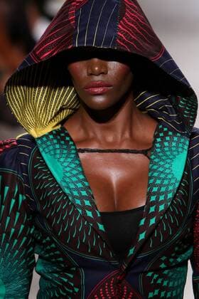 Oct. 11, 2015 - Lisbon, Portugal - The Angolan fashion designer Nadir Tati presents the Spring Summer 2016 creations during Lisbon Fashion Week - Moda Lisboa The Timers at the Patio da Gale on Terreiro do Paco Square in Lisbon on October 11, 2015. Lisbon Portugal  - ZUMAn230