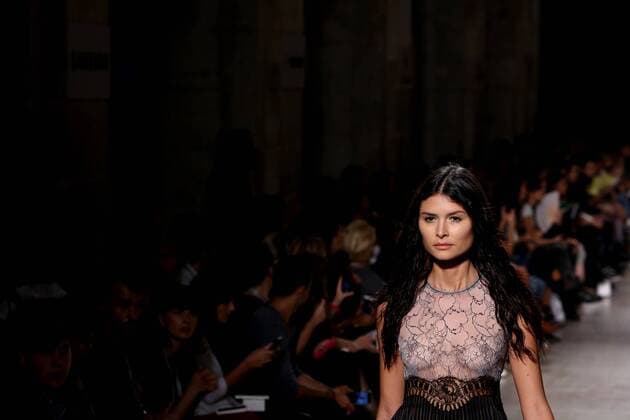 Oct. 11, 2015 - Lisbon, Portugal - The Portuguese fashion designer Filipe FaÃƒÂ­sca presents the Spring Summer 2016 creations during Lisbon Fashion Week - Moda Lisboa The Timers at the Patio da Gale on Terreiro do Paco Square in Lisbon on October 10, 2015. Lisbon Portugal  - ZUMAn230