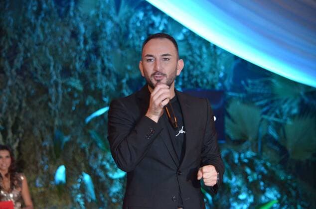 Oct. 10, 2015 - Naples, Italy - Ferdinand, a Neapolitan fashion designer presented his collection at Ti sposo fashion show. Naples Italy - ZUMAp133