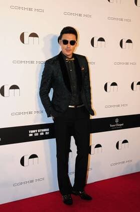 SHANGHAI, CHINA - OCTOBER 12: (CHINA OUT) Actor Hu Bing attends the Comme Moi Fashion Show on October 12, 2015 in Shanghai, China.  CFP474265442