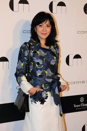SHANGHAI, CHINA - OCTOBER 12: (CHINA OUT) Actress Carina Lau attends the Comme Moi Fashion Show on October 12, 2015 in Shanghai, China.  CFP474265447