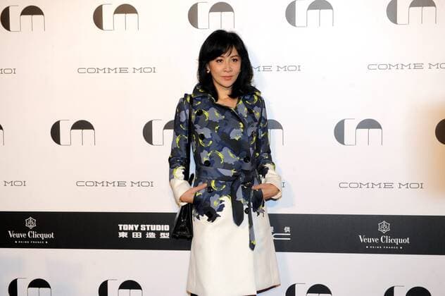 SHANGHAI, CHINA - OCTOBER 12: (CHINA OUT) Actress Carina Lau attends the Comme Moi Fashion Show on October 12, 2015 in Shanghai, China.  CFP474265456