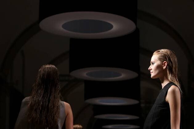 Oct. 11, 2015 - Lisbon, Portugal - The Serbian fashion designer Aleksandar Protic presents the Spring Summer 2016 creations during Lisbon Fashion Week - Moda Lisboa The Timers at the Patio da Gale on Terreiro do Paco Square in Lisbon on October 11, 2015. Lisbon Portugal  - ZUMAn230