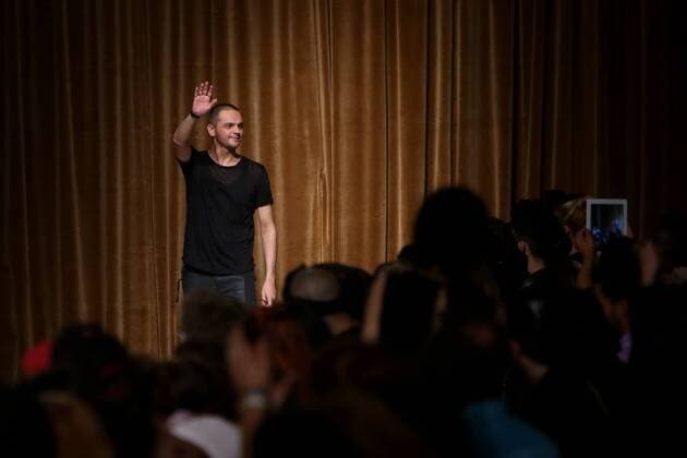 Oct. 11, 2015 - Lisbon, Portugal - The Serbian fashion designer Aleksandar Protic presents the Spring Summer 2016 creations during Lisbon Fashion Week - Moda Lisboa The Timers at the Patio da Gale on Terreiro do Paco Square in Lisbon on October 11, 2015. Lisbon Portugal  - ZUMAn230