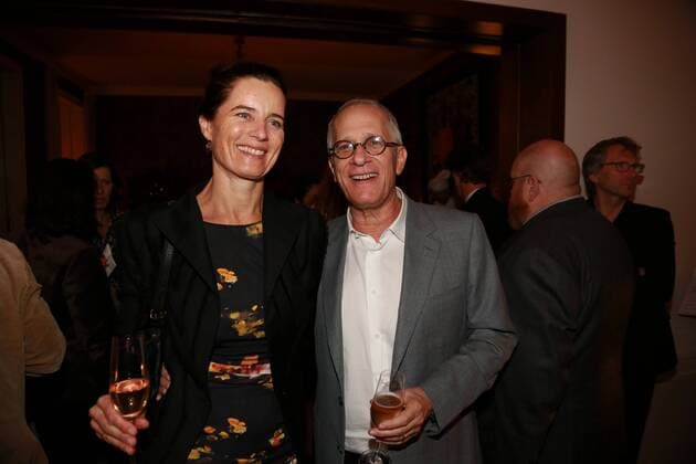 Hollywood in Vienna - Gala der Filmmusik Wien, US Residenz, 13. 10. 2015 James Newton HOWARD mit Frau Annica HOWARD