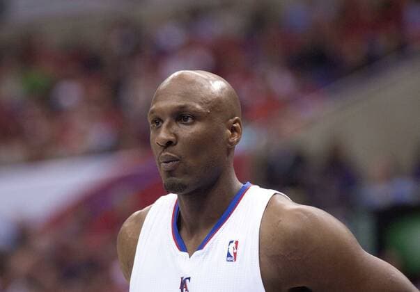 April 22, 2013 - Los Angeles, CALIFORNIA, USA - Los Angeles Clippers Lamar Odom during the first half of their Western Conference game 2 against the Grizzlies Memphis at the Staples Center in Los Angeles, California on Monday 22 April 2013..ARMANDO ARORIZO. US News - April 22, 2013 - ZUMAa60 April 22 2013 Los Angeles California USA Los Angeles Clippers Lamar Odom during The First Half of their Western Conference Game 2 Against The Grizzlies Memphis AT The Staples Center in Los Angeles California ON Monday 22 April 2013 Armando Arorizo U.S. News April 22 2013 ZUMAa60 - ZUMA1