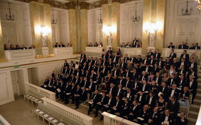 - WARSAW, POLAND: Poland s First Lady Agata Kornhauser-Duda, Poland s President Andrzej Duda, King Philippe - Filip of Belgium and Queen Mathilde of Belgium pictured during a recital by an ensemble of the National Orchestra of Belgium, at the Royal Theatre of the Old Orangery in Warsaw, Poland, on the second day of a three days State Visit of Belgium in Poland, Wednesday 14 October 2015.  ERICxLALMAND 04721054
