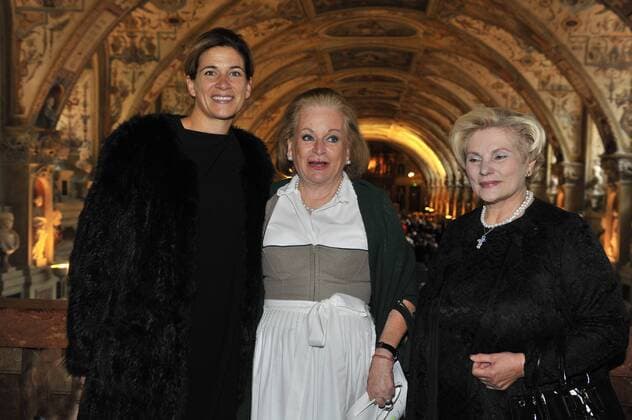 Marie Jeanette Ferch, Barbara Riepl Bayerische Verdienstorden Verleihung Antiquarium der Residenz München München 14. Oktober 2015