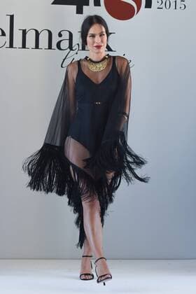 Mireia Canalda en el desfile de lenceria del 40 aniversario de Selmark en Madrid. 588 cordon press Mireia Canalda at the lingerie fashion show of the 40th anniversary of Selmark in Madrid. Cordon Press 