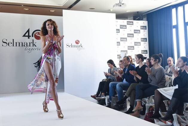 Monica Estarreado en el desfile de lenceria del 40 aniversario de Selmark en Madrid. 588 cordon press Monica Estarreado at the lingerie fashion show of the 40th anniversary of Selmark in Madrid. Cordon Press 