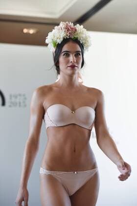 Desfile de lenceria del 40 aniversario de Selmark en Madrid. 588 cordon press Lingerie fashion show of the 40th anniversary of Selmark in Madrid. Cordon Press 