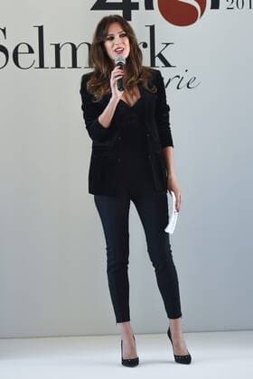 Mar Saura en el desfile de lenceria del 40 aniversario de Selmark en Madrid. 588 cordon press Mar Saura at the lingerie fashion show of the 40th anniversary of Selmark in Madrid. Cordon Press 