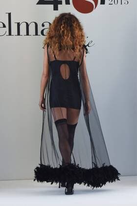 Monica Estarreado en el desfile de lenceria del 40 aniversario de Selmark en Madrid. 588 cordon press Monica Estarreado at the lingerie fashion show of the 40th anniversary of Selmark in Madrid. Cordon Press 