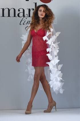 Monica Estarreado en el desfile de lenceria del 40 aniversario de Selmark en Madrid. 588 cordon press Monica Estarreado at the lingerie fashion show of the 40th anniversary of Selmark in Madrid. Cordon Press 