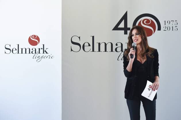 Mar Saura en el desfile de lenceria del 40 aniversario de Selmark en Madrid. 588 cordon press Mar Saura at the lingerie fashion show of the 40th anniversary of Selmark in Madrid. Cordon Press 
