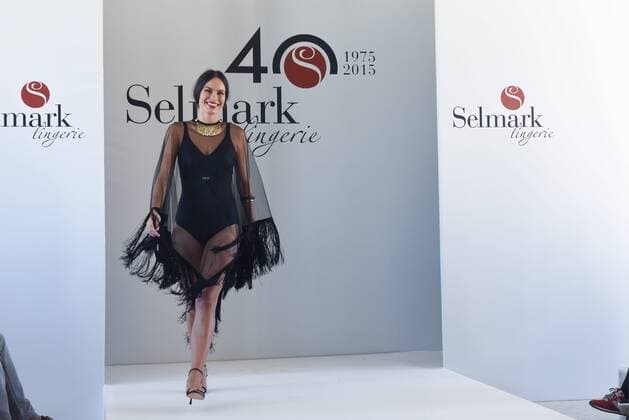 Mireia Canalda en el desfile de lenceria del 40 aniversario de Selmark en Madrid. 588 cordon press Mireia Canalda at the lingerie fashion show of the 40th anniversary of Selmark in Madrid. Cordon Press 