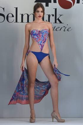 Desfile de lenceria del 40 aniversario de Selmark en Madrid. 588 cordon press Lingerie fashion show of the 40th anniversary of Selmark in Madrid. Cordon Press 