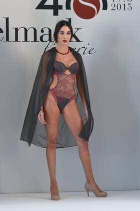 Desfile de lenceria del 40 aniversario de Selmark en Madrid. 588 cordon press Lingerie fashion show of the 40th anniversary of Selmark in Madrid. Cordon Press 