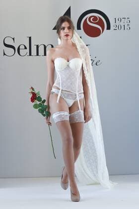 Desfile de lenceria del 40 aniversario de Selmark en Madrid. 588 cordon press Lingerie fashion show of the 40th anniversary of Selmark in Madrid. Cordon Press 