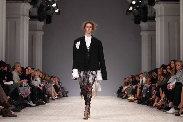 The presentation of fashion designer Lilia Poustovit s collection for the spring-summer 2016 season during the 37th Ukrainian Fashion Week in Kyiv on October 14, 2015.  Copyright: Nosach Vitaliy 427139