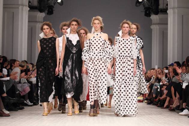 The presentation of fashion designer Lilia Poustovit s collection for the spring-summer 2016 season during the 37th Ukrainian Fashion Week in Kyiv on October 14, 2015.  Copyright: Nosach Vitaliy 427142