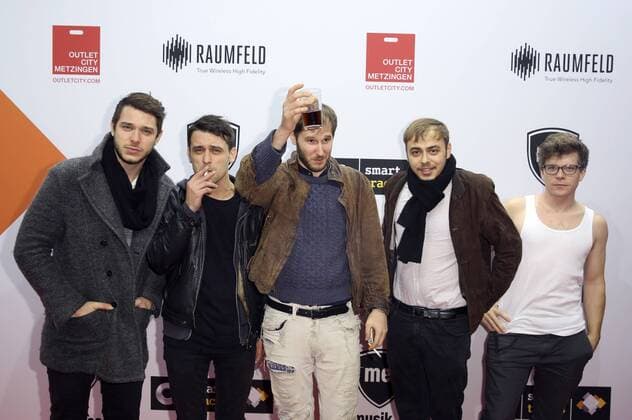 Wanda beim Musikexpress Style Award 2015 im Kosmos. Berlin, 15.10.2015 Foto:xS.xGabschx xFuturexImage