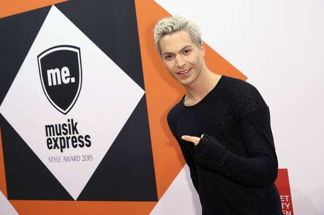 Julian David beim Musikexpress Style Award 2015 im Kosmos. Berlin, 15.10.2015 Foto:xS.xGabschx xFuturexImage