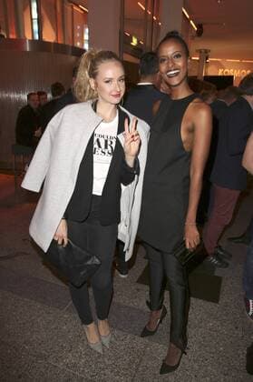 Leslie Clio und Sara Nuru beim Musikexpress Style Award 2015 im Kosmos. Berlin, 15.10.2015 Foto:xS.xGabschx xFuturexImage