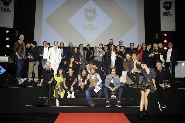 Prominente und Preisträger beim Musikexpress Style Award 2015 im Kosmos. Berlin, 15.10.2015 Foto:xS.xGabschx xFuturexImage