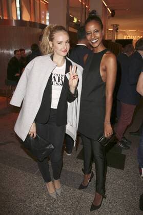 Leslie Clio und Sara Nuru beim Musikexpress Style Award 2015 im Kosmos. Berlin, 15.10.2015 Foto:xS.xGabschx xFuturexImage