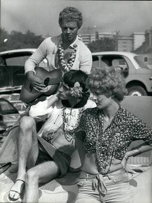 1968 - Hippies in Rome - ZUMAk09_
