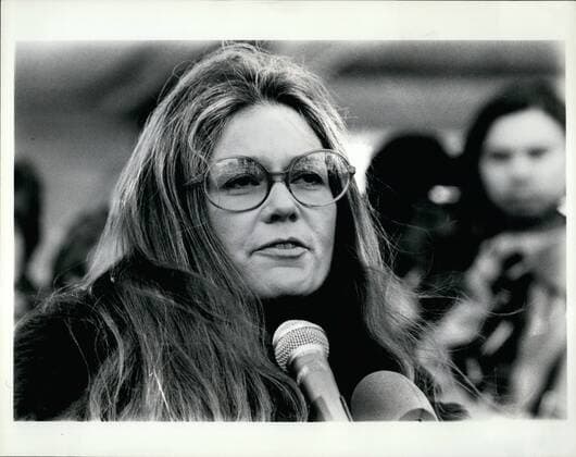 Berühmte Feministinnen, Gloria Steinem 1972 - Gloria Steinem New York U.S. - ZUMAk09_