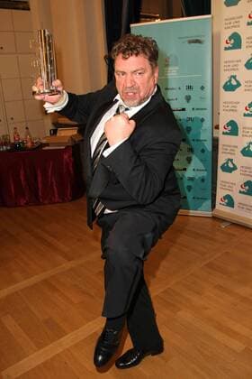 Preisträger Armin Rohde bei der Verleihung Hessischer Film- und Kinopreis 2015 am 16.10.2015 in Frankfurt Hessischer Filmpreis 2015 in Frankfurt 