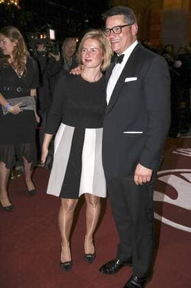 Boris Rhein mit Gattin bei der Verleihung vom Hessischen Film- und Kinopreis 2015 in der Alten Oper. Frankfurt, 16.10.2015 Foto:xP.xBackx xFuturexImage