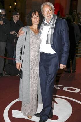 Michael Gwisdek mit Ehefrau Gabriela Gwisdek bei der Verleihung vom Hessischen Film- und Kinopreis 2015 in der Alten Oper. Frankfurt, 16.10.2015 Foto:xP.xBackx xFuturexImage