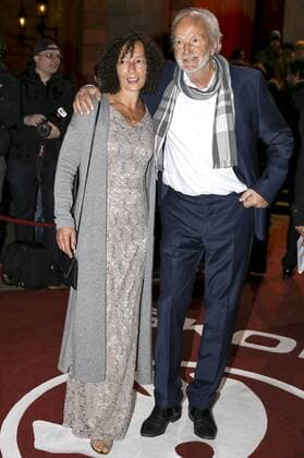 Michael Gwisdek mit Ehefrau Gabriela Gwisdek bei der Verleihung vom Hessischen Film- und Kinopreis 2015 in der Alten Oper. Frankfurt, 16.10.2015 Foto:xP.xBackx xFuturexImage